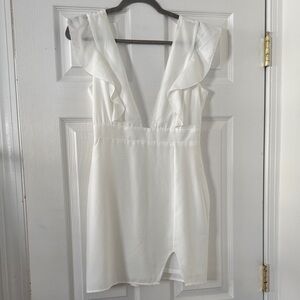 superdown Harlow Mini Dress in White